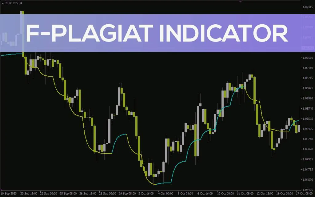 ارائه سیگنال های معاملاتی فارکس واکنش گرا با اندیکاتور F-Plagiat برای MT4 (اصلاح شده بر اساس میانگین متحرک برای حذف تاخیر)